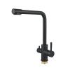 Смеситель для кухни Shevanik S868H на мойку черный