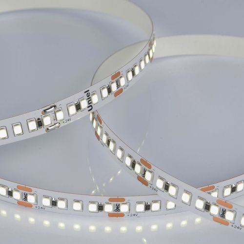 Светодиодная лента Uniel ULS-2835 ULS-2835-180LED/m-10mm-IP20-DC24V-17W/m-5M-6500K катушка в герметичной упаковке - фото 2