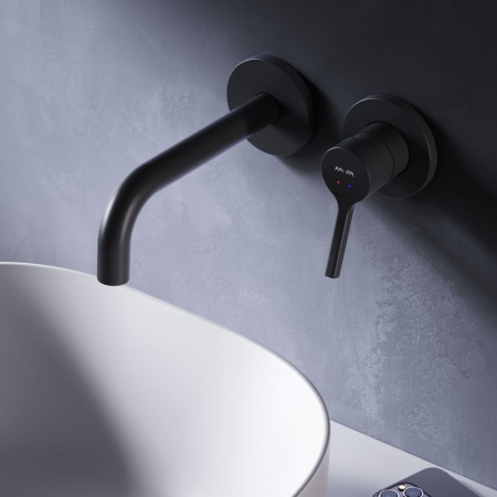 Смеситель Am.Pm X-Joy F85B72622 встраиваемый в стену черный без термостата