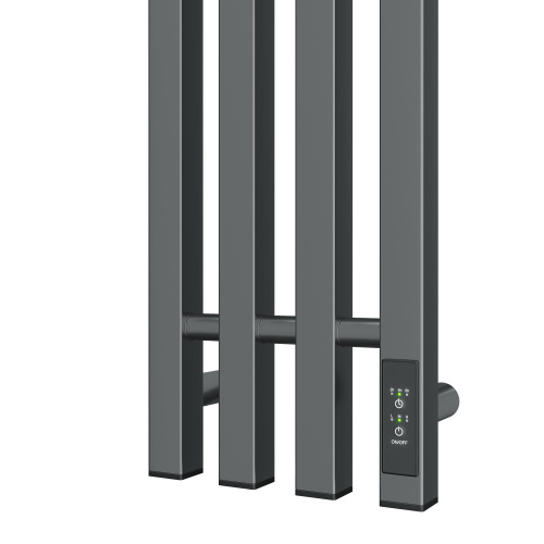 Полотенцесушитель Point Гермес PN13832GB электрический графит - фото 4