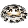 Светильник встраиваемый Ambrella Light Crystal (Црыстал) K206 BK/CH