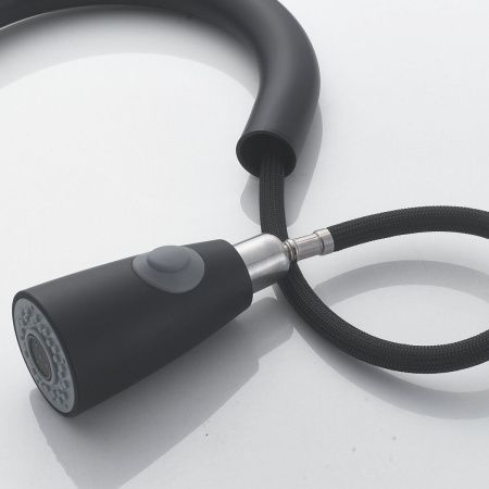 Смеситель для кухни Raffine F213H на мойку черный