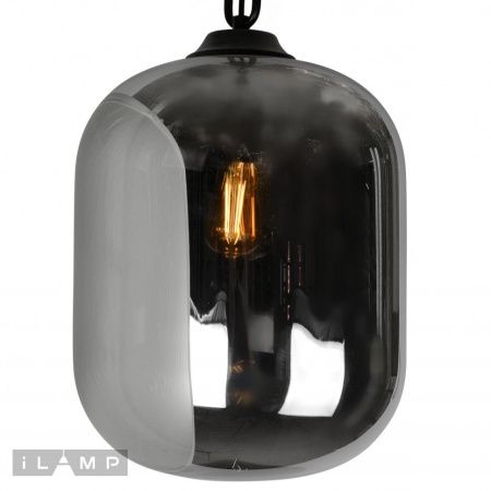 Светильник подвесной iLamp Mono (Моно) 8792L/1P GR+BK
