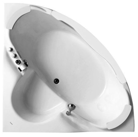 Ванна акриловая Gemy G9025 II C 155х155 угловая четверть круга с каркасом