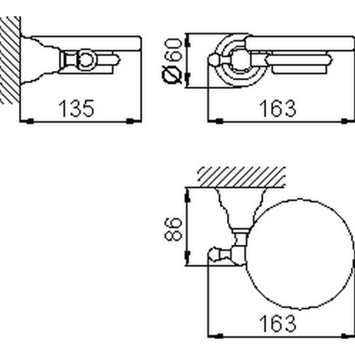 Мыльница Cisal Croisette 4022.01H.DO - фото 2