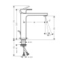 Смеситель Hansgrohe Vernis Shape 71590000 на раковину хром