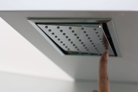 Душевая кабина Cerutti SPA CHIKA901T 90х90 пятиугольная без крыши ориентация универсальная