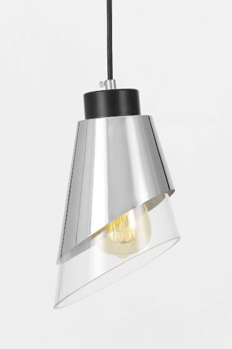 Светильник подвесной Lumina Deco Fabro (Фабро) LDP 7013-1 CHR+PR - фото 4