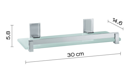 Полка в ванную комнату Gedy CD18(38)