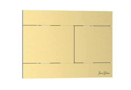 Клавиша смыва механическая Iberica Blanca INOX-R IB.B015.03 цвет желтый