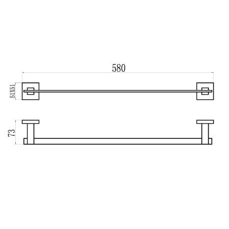 Полотенцедержатель Savol S-06524Q
