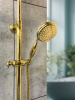 Душевая стойка AltroBagno Beatrice AltroBagnoBeatrice030408Or настенная цвет золото Душевая стойка AltroBagno Beatrice AltroBagnoBeatrice030408Or настенная цвет золото