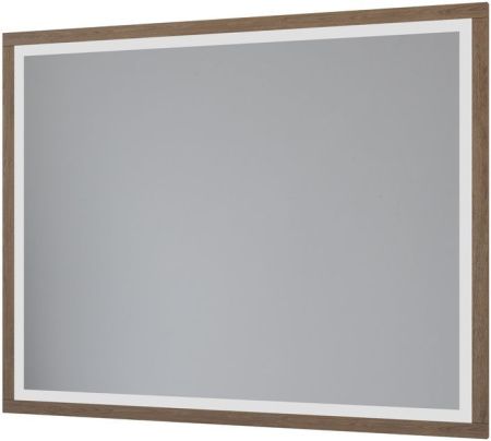 Зеркало с подсветкой и антизапотевателем Allen Brau Glority 1.35005.NW 90х80 подвесное