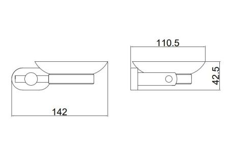 Мыльница BELZ B90502