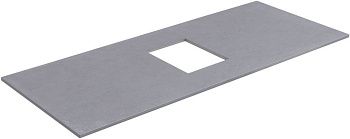 Столешница Allen Brau Priority 1.31011.DG-S 100х40 накладная цвет серый