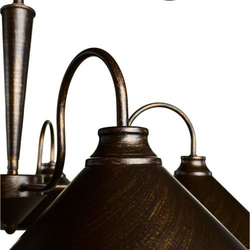 Люстра подвесная Arte Lamp Cone (Цоне) A9330LM-5BR - фото 2
