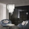 Люстра подвесная Ideal lux Carlton (Царлтон) Carlton SP12 Cromo 166247