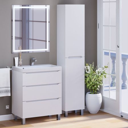 Тумба под раковину Uperwood Tanos 291020330 70х50 напольная цвет белый