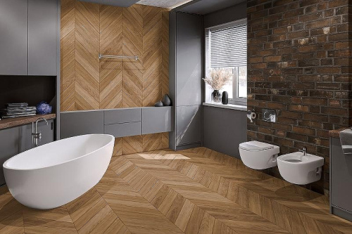 Кварцвиниловая плитка Damy Floor CHEVRON LVT DF09-Ch-LVT Монсоро - фото 4