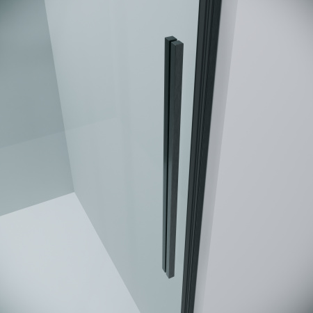 Боковая стенка Grossman Galaxy 200.K33.01.100.42.00 100x195 стекло прозрачное профиль графит сатин