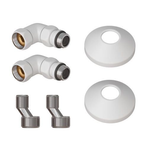 Комплект подключения для полотенцесушителя Point PN93412W