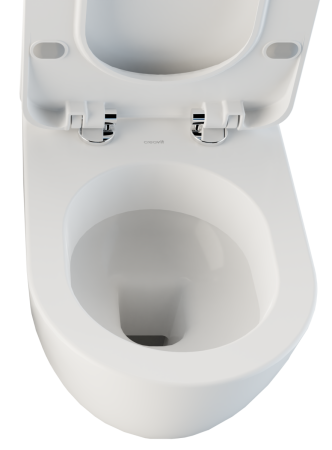 Чаша унитаза подвесная Creavit Free FE320-11CB00E-0000 цвет белый без сиденья душевой смыв