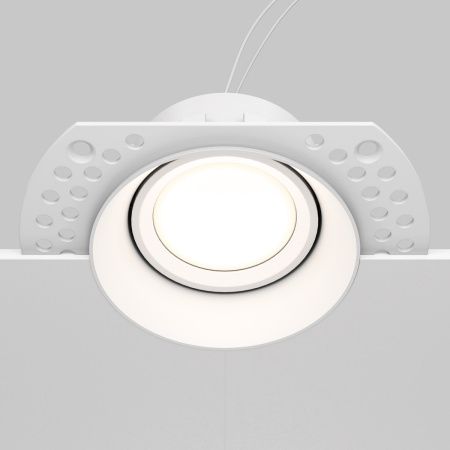 Светильник встраиваемый Maytoni Technical Dot DL042-01-RD-W