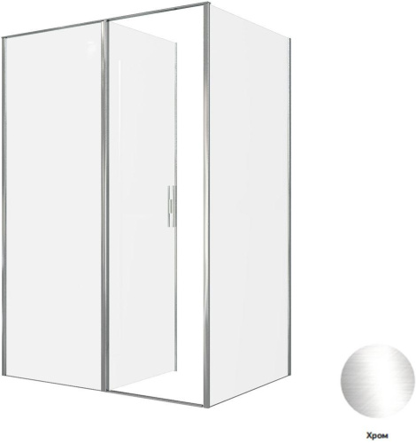 Душевой уголок Allen Brau Priority 3.31034.00 + 3.31046.00 140х100 стекло прозрачное профиль хром глянцевый без поддона - фото 3 Душевой уголок Allen Brau Priority 3.31034.00 + 3.31046.00 140х100 стекло прозрачное профиль хром глянцевый без поддона - фото 3