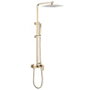 Душевая стойка ABBER AF8220G настенная цвет золото матовое