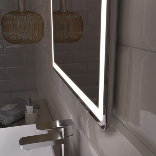 Зеркало с подсветкой VIGO Geometry Сlassic 72 60х70 - фото 3