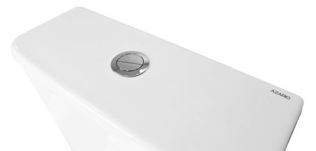 Унитаз-компакт напольный с бачком Azario LEVANTO AZ-1228A белый с сиденьем микролифт безободковый каскадный смыв