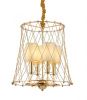 Люстра подвесная Lumina Deco Berton (Бертон) LDP 8013-4 F.GD
