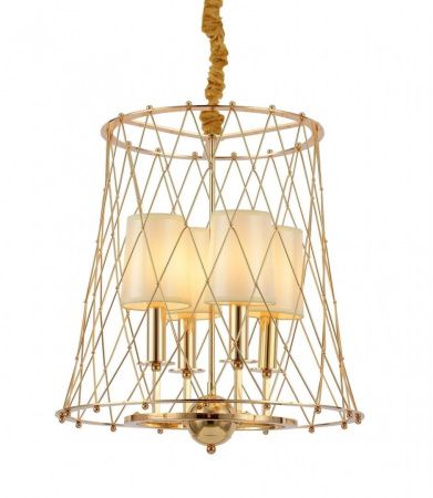 Люстра подвесная Lumina Deco Berton (Бертон) LDP 8013-4 F.GD
