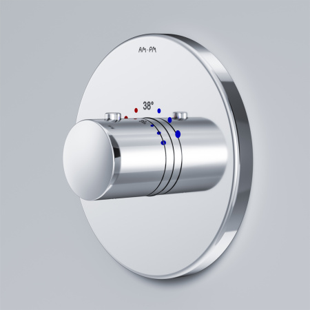 Смеситель для душа Am.Pm Like F8075500 встраиваемый в стену хром с термостатом