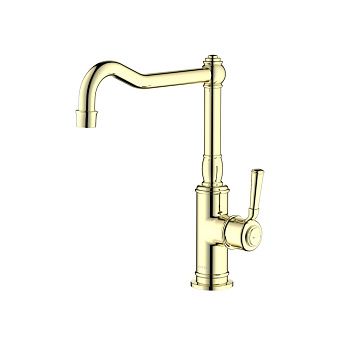 Смеситель для кухни Aquatek КЛАССИК AQ1580PG на мойку золото