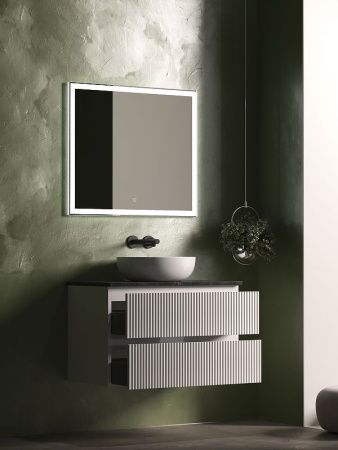 Тумба под раковину Sancos SNOB R SNR100W 100х40 подвесная цвет белый