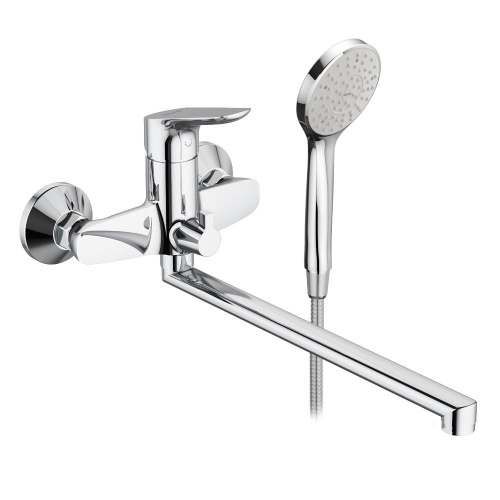Смеситель для ванны и душа Damixa Jupiter 779500001 настенный хром без термостата - фото 2