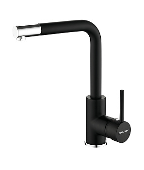 Смеситель для кухни Paulmark HONNER Ho212018-401TB на раковину антрацит без термостата