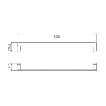 Полотенцедержатель Raglo R300.01.06