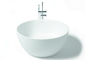 Ванна из искусственного камня Zenon Biwa 4000.000.000.000.31739 120х120 отдельностоящая круглая Ванна из искусственного камня Zenon Biwa 4000.000.000.000.31739 120х120 отдельностоящая круглая