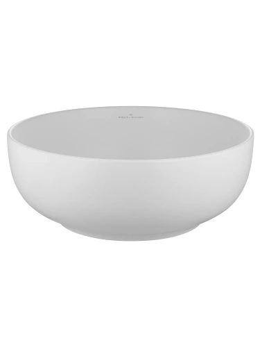 Раковина из сантехнического фарфора Wonzon & Woghand Erie WW-RN4076-MW 40х40 накладная цвет белый без отверстий под смеситель - фото 3