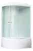 Душевая кабина Royal Bath BK RB8120BK5-WC-R 120х80 асимметричная с крышей ориентация правая