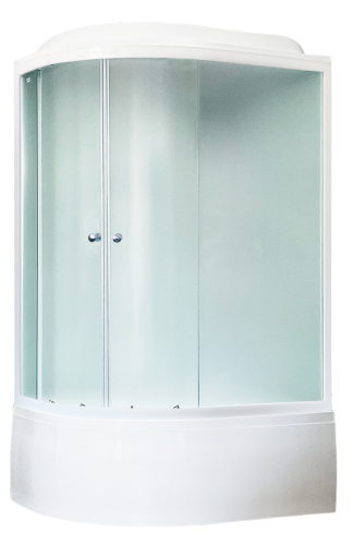 Душевая кабина Royal Bath BK RB8120BK5-WC-R 120х80 асимметричная с крышей - фото 2