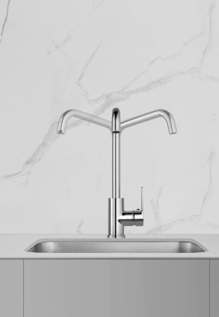 Смеситель для кухни Arrow AG4501 на мойку хром