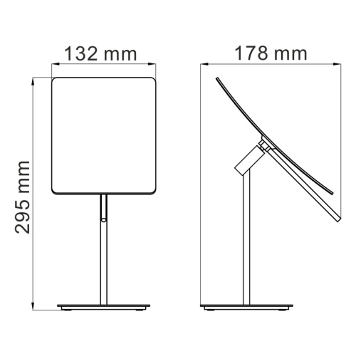 Зеркало косметическое WasserKRAFT 1006 - фото 4 Зеркало косметическое WasserKRAFT 1006 - фото 4