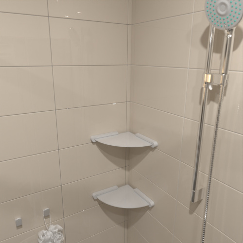 Полка в ванную комнату Altasan Лотос ЛТ71БМ - фото 3