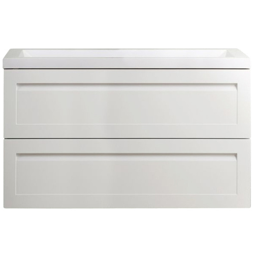 Тумба под раковину Art&Max PLATINO AM-Platino-1000-2C-SO-BM 100х48х55 подвесная