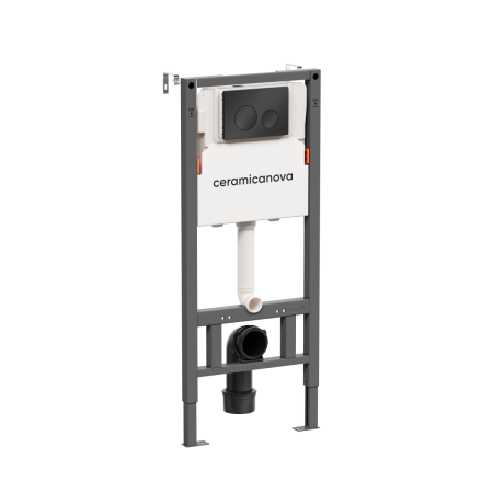 Инсталляция для унитаза с кнопкой Ceramica Nova Balance/Circle CN121001MB