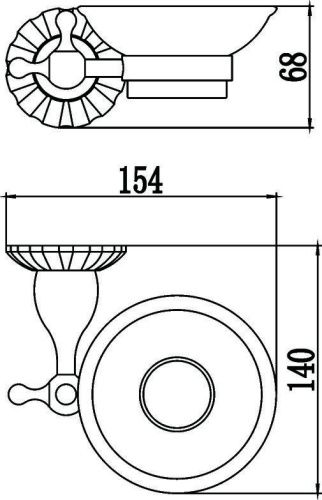 Мыльница Savol S-08959C - фото 3