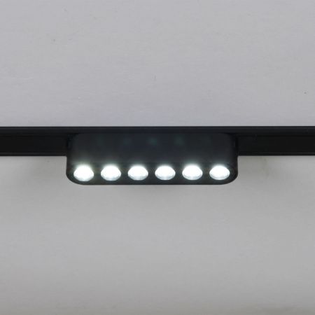 Трековый магнитный светильник Reluce 13002-9.3-001UR magnetic LED6W BK CCT+SMART